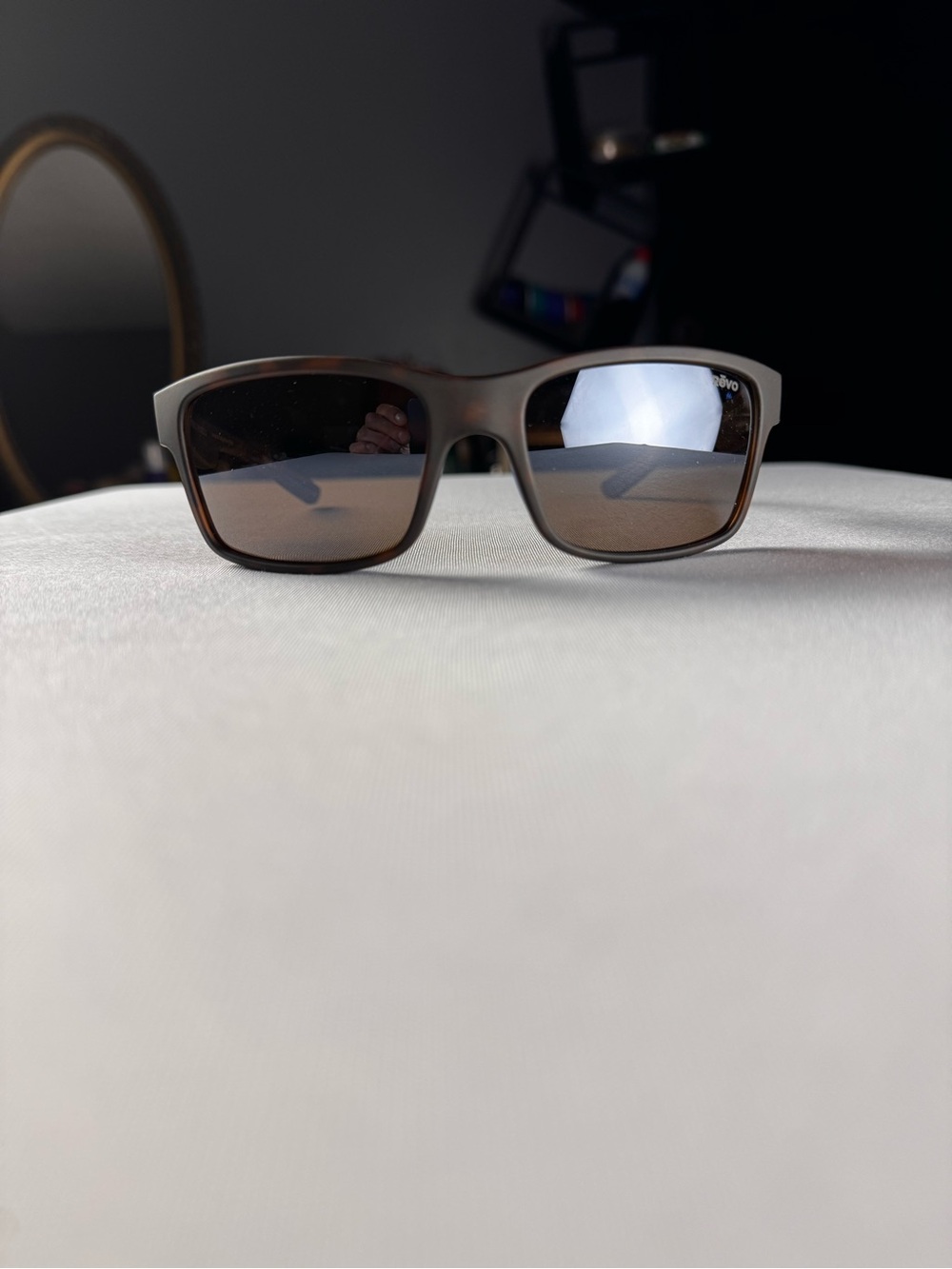 NEW* REVO CRAWLER Tortoise Matte POLARIZED Brown Terra Len Sunglass 1027 02 BR - Picture 2 of 5